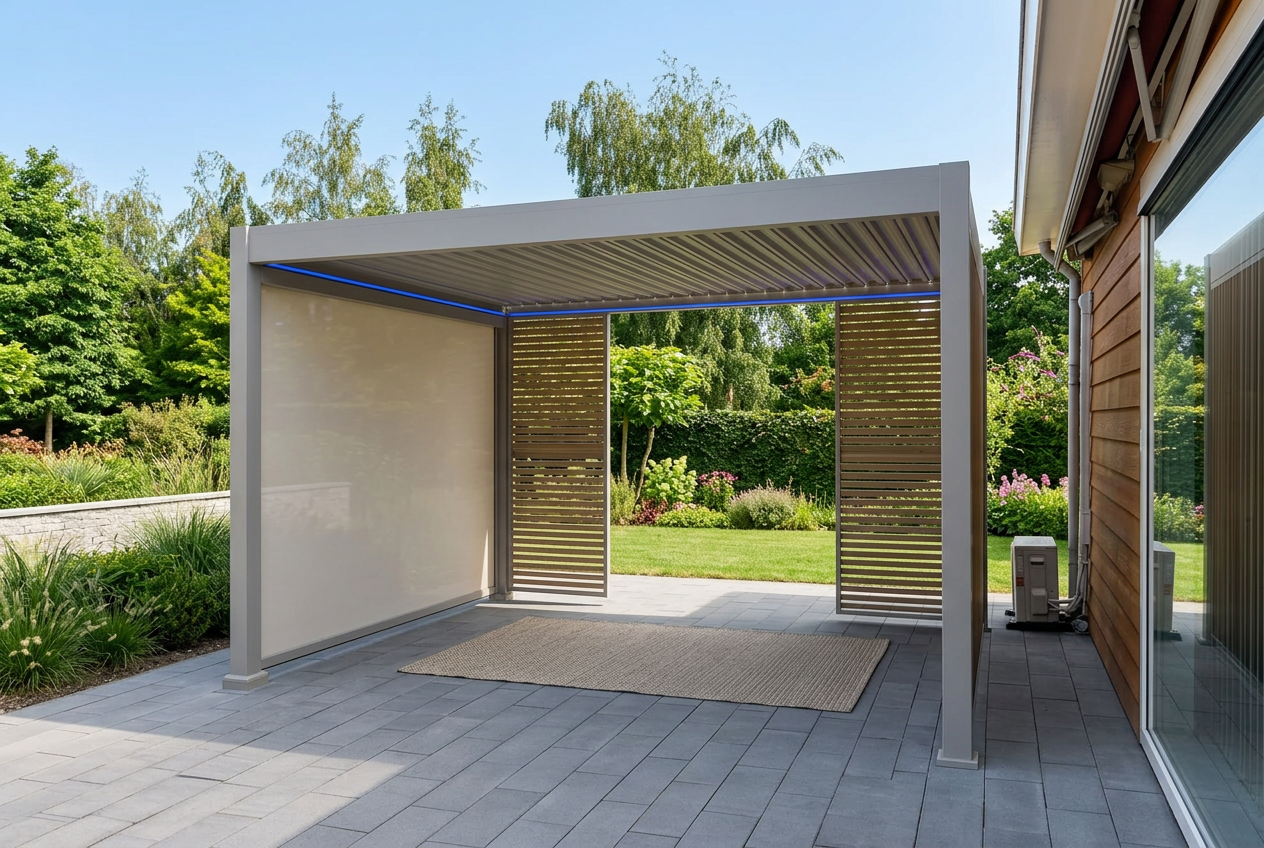 Pergola op maat in Gorinchem — Loevestein Buitenleven