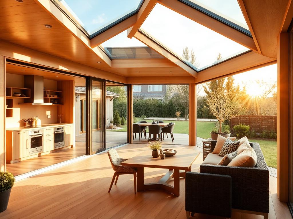 Veranda's op maat — Stijlvolle aanbouw die uw woonruimte het hele jaar door vergroot.